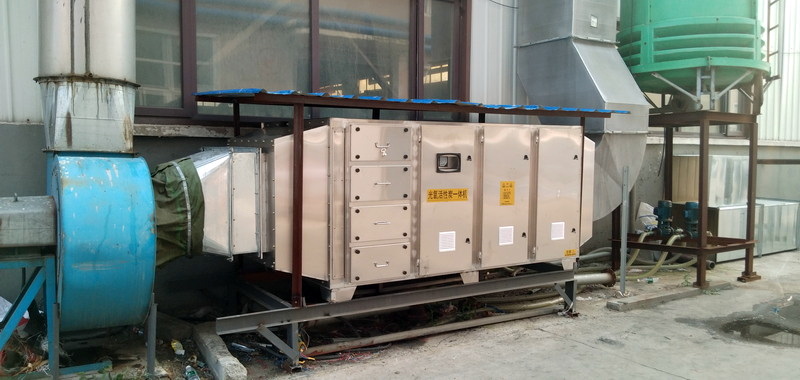 工业双炭净化环保—安装